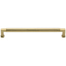 Heritage Brass Cabinet Pull Bauhaus Design 320mm CTC Polished Brass Finish - C0312 320-PB - Choice Handles