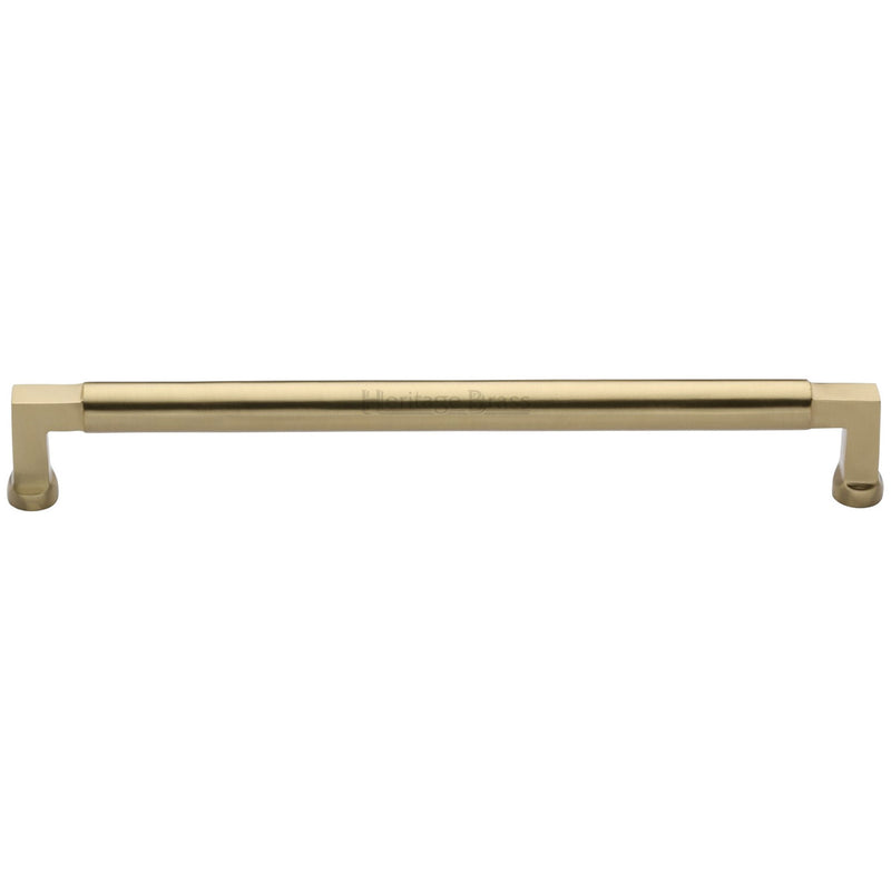 Heritage Brass Cabinet Pull Bauhaus Design 320mm CTC Satin Brass Finish - C0312 320-SB - Choice Handles