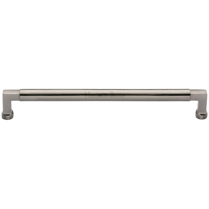Heritage Brass Cabinet Pull Bauhaus Design 320mm CTC Satin Nickel Finish - C0312 320-SN - Choice Handles