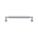 Heritage Brass Cabinet Pull Bauhaus Round Design 101mm CTC Polished Chrome Finish - C0319 101-PC - Choice Handles