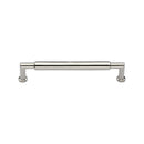 Heritage Brass Cabinet Pull Bauhaus Round Design 101mm CTC Polished Nickel Finish - C0319 101-PNF - Choice Handles