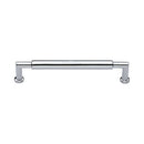 Heritage Brass Cabinet Pull Bauhaus Round Design 152mm CTC Polished Chrome Finish - C0319 152-PC - Choice Handles