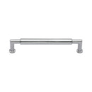 Heritage Brass Cabinet Pull Bauhaus Round Design 152mm CTC Satin Chrome Finish - C0319 152-SC - Choice Handles