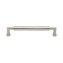 Heritage Brass Cabinet Pull Bauhaus Round Design 152mm CTC Satin Nickel Finish - C0319 152-SN - Choice Handles