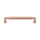 Heritage Brass Cabinet Pull Bauhaus Round Design 152mm CTC Satin Rose Gold Finish - C0319 152-SRG - Choice Handles