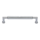 Heritage Brass Cabinet Pull Bauhaus Round Design 203mm CTC Polished Chrome Finish - C0319 203-PC - Choice Handles