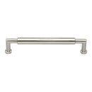 Heritage Brass Cabinet Pull Bauhaus Round Design 203mm CTC Satin Nickel Finish - C0319 203-SN - Choice Handles