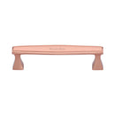 Heritage Brass Cabinet Pull Deco Design 128mm CTC Satin Rose Gold Finish - C0334 128-SRG - Choice Handles