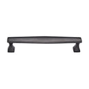 Heritage Brass Cabinet Pull Deco Design 160mm CTC Matt Black Finish - C0334 160-BKMT - Choice Handles