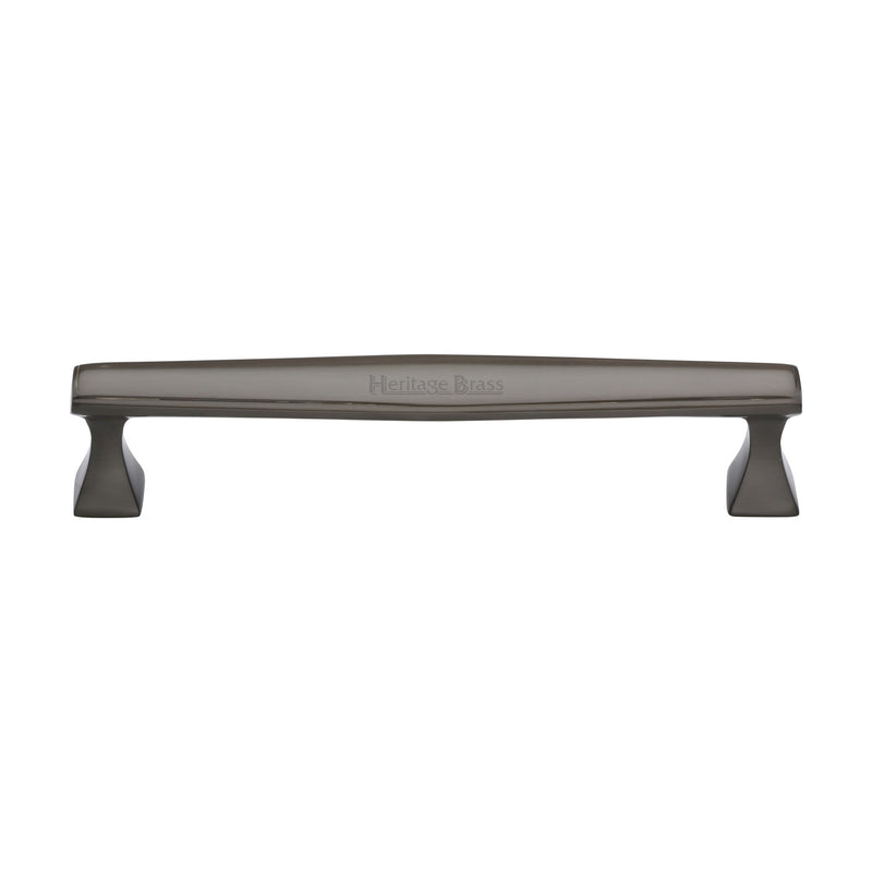 Heritage Brass Cabinet Pull Deco Design 160mm CTC Matt Bronze Finish - C0334 160-MB - Choice Handles