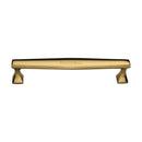 Heritage Brass Cabinet Pull Deco Design 160mm CTC Polished Brass Finish - C0334 160-PB - Choice Handles