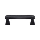 Heritage Brass Cabinet Pull Deco Design 96mm CTC Matt Black Finish - C0334 96-BKMT - Choice Handles