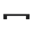 Heritage Brass Cabinet Pull Metro Design 128mm CTC Matt Black Finish - C0337 128-BKMT - Choice Handles