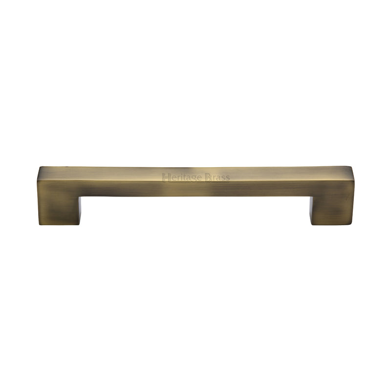 Heritage Brass Cabinet Pull Metro Design 160mm CTC Antique Brass Finish - C0337 160-AT - Choice Handles
