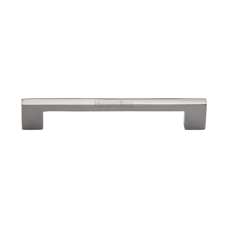 Heritage Brass Cabinet Pull Metro Design 160mm CTC Polished Nickel Finish - C0337 160-PNF - Choice Handles
