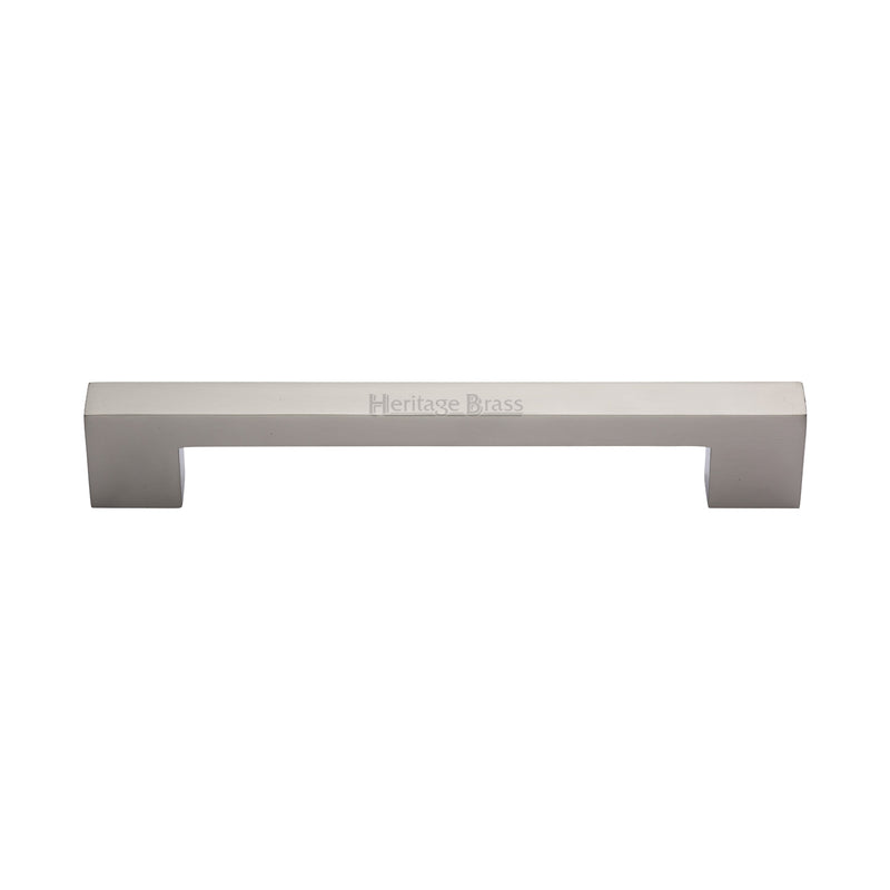 Heritage Brass Cabinet Pull Metro Design 160mm CTC Satin Nickel Finish - C0337 160-SN - Choice Handles