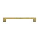 Heritage Brass Cabinet Pull Metro Design 192mm CTC Polished Brass Finish - C0337 192-PB - Choice Handles