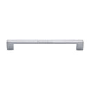 Heritage Brass Cabinet Pull Metro Design 192mm CTC Satin Chrome Finish - C0337 192-SC - Choice Handles