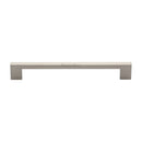 Heritage Brass Cabinet Pull Metro Design 192mm CTC Satin Nickel Finish - C0337 192-SN - Choice Handles
