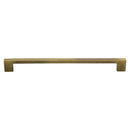 Heritage Brass Cabinet Pull Metro Design 256mm CTC Antique Brass Finish - C0337 256-AT - Choice Handles