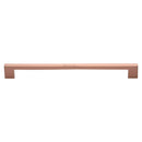 Heritage Brass Cabinet Pull Metro Design 256mm CTC Satin Rose Gold Finish - C0337 256-SRG - Choice Handles
