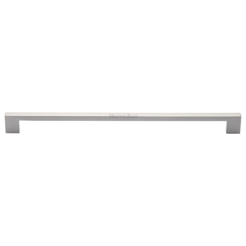 Heritage Brass Cabinet Pull Metro Design 320mm CTC Satin Nickel Finish - C0337 320-SN - Choice Handles