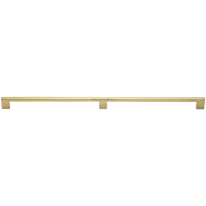 Heritage Brass Cabinet Pull Metro Design 480mm CTC Matt Black Finish - C0337 480-BKMT - Choice Handles