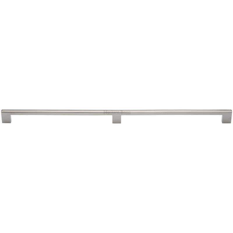 Heritage Brass Cabinet Pull Metro Design 480mm CTC Polished Chrome Finish - C0337 480-PC - Choice Handles