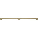 Heritage Brass Cabinet Pull Metro Design 480mm CTC Satin Brass Finish - C0337 480-SB - Choice Handles