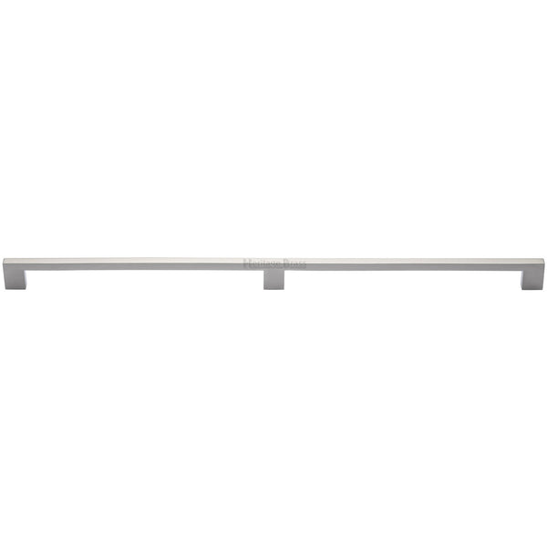 Heritage Brass Cabinet Pull Metro Design 480mm CTC Satin Nickel Finish - C0337 480-SN - Choice Handles