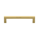 Heritage Brass Cabinet Pull City Design 128mm CTC Satin Brass Finish - C0339 128-SB - Choice Handles