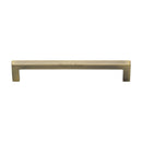 Heritage Brass Cabinet Pull City Design 160mm CTC Antique Brass Finish - C0339 160-AT - Choice Handles