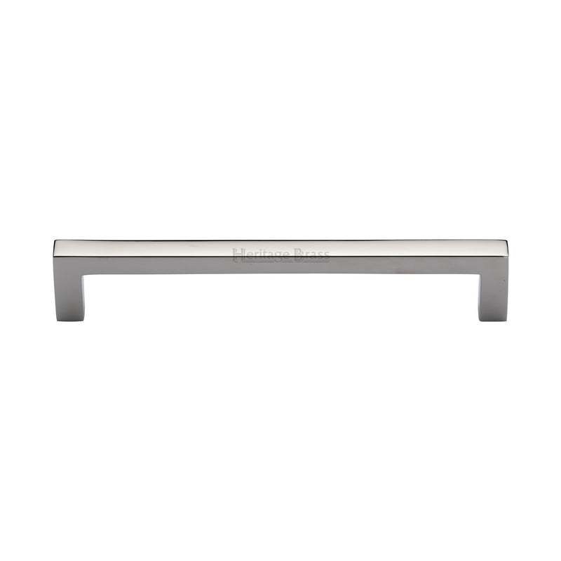 Heritage Brass Cabinet Pull City Design 160mm CTC Polished Nickel Finish - C0339 160-PNF - Choice Handles