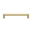 Heritage Brass Cabinet Pull City Design 160mm CTC Satin Brass Finish - C0339 160-SB - Choice Handles