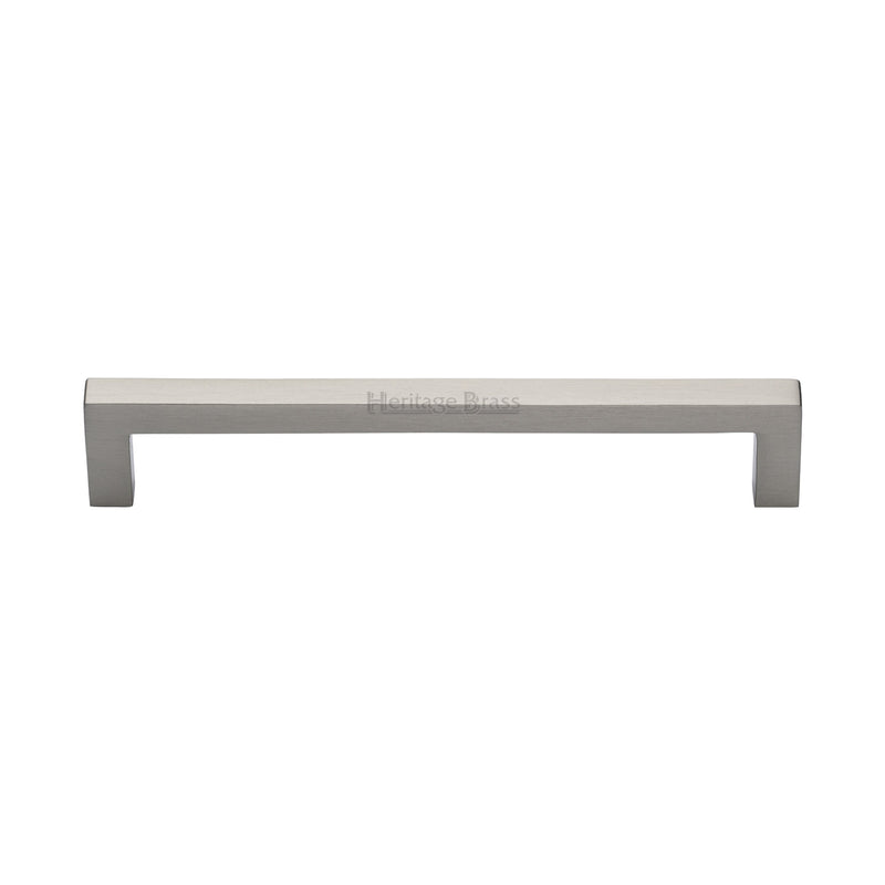 Heritage Brass Cabinet Pull City Design 160mm CTC Satin Nickel Finish - C0339 160-SN - Choice Handles