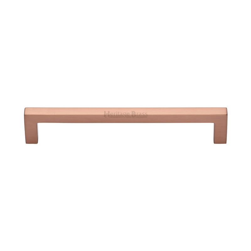 Heritage Brass Cabinet Pull City Design 160mm CTC Satin Rose Gold Finish - C0339 160-SRG - Choice Handles