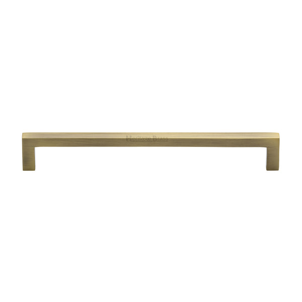Heritage Brass Cabinet Pull City Design 192mm CTC Antique Brass Finish - C0339 192-AT - Choice Handles
