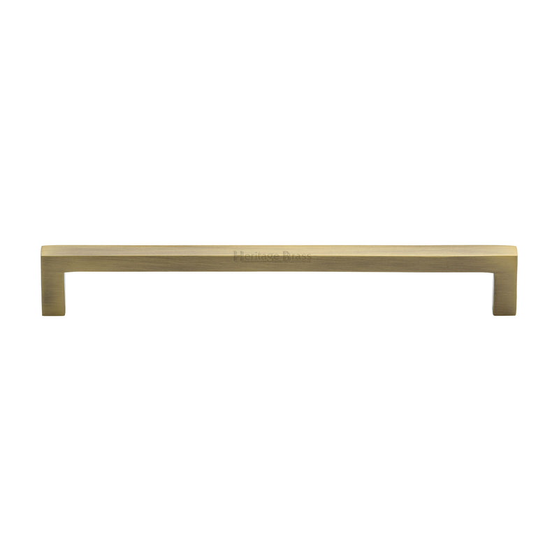 Heritage Brass Cabinet Pull City Design 192mm CTC Antique Brass Finish - C0339 192-AT - Choice Handles