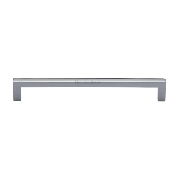 Heritage Brass Cabinet Pull City Design 192mm CTC Polished Chrome Finish - C0339 192-PC - Choice Handles