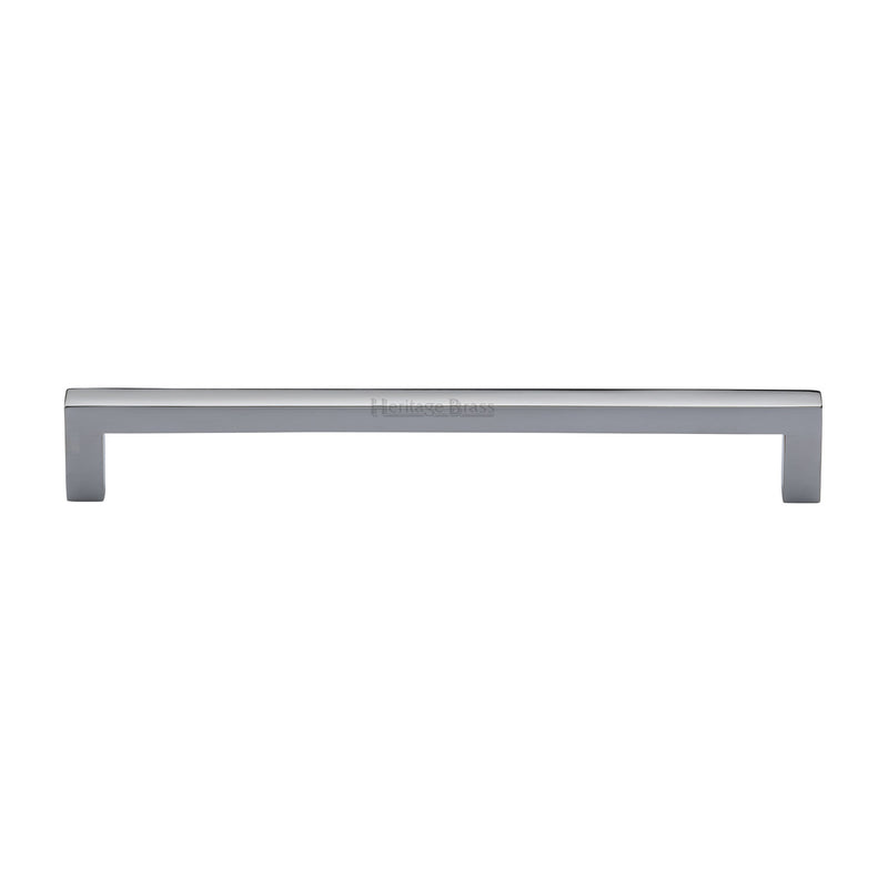 Heritage Brass Cabinet Pull City Design 192mm CTC Polished Chrome Finish - C0339 192-PC - Choice Handles