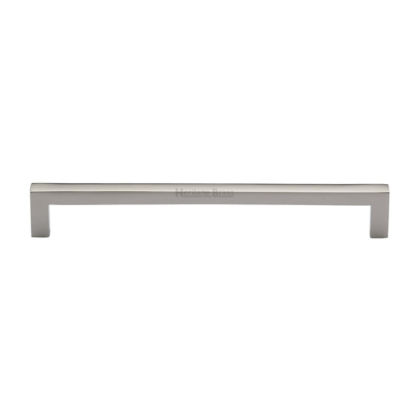 Heritage Brass Cabinet Pull City Design 192mm CTC Polished Nickel Finish - C0339 192-PNF - Choice Handles
