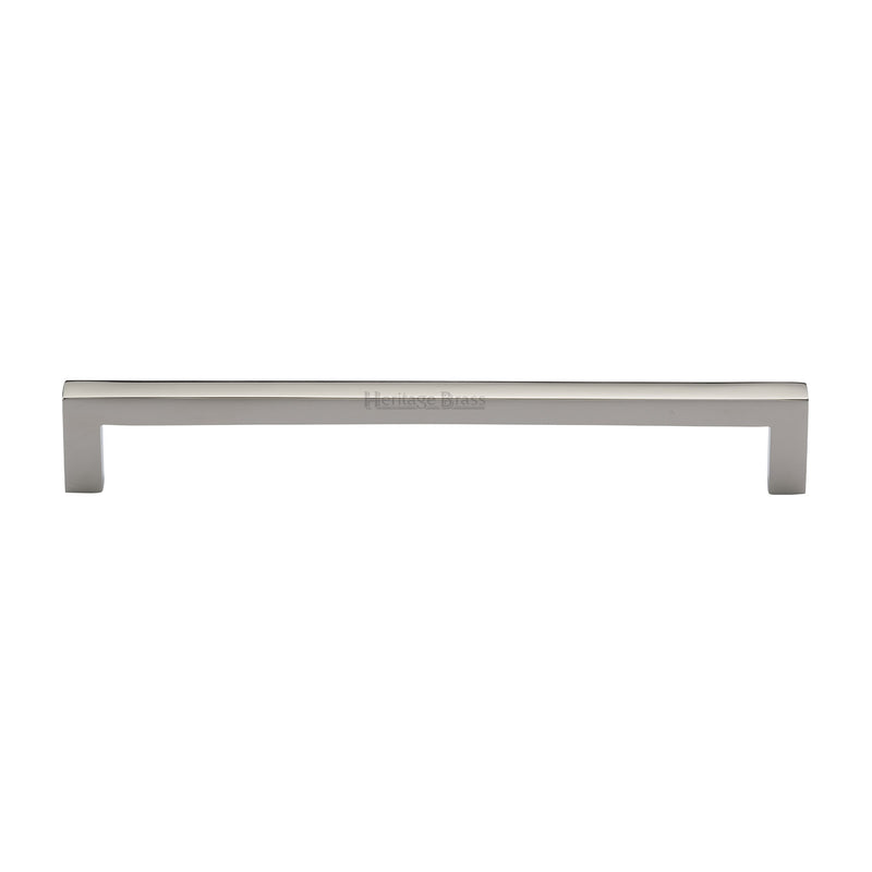Heritage Brass Cabinet Pull City Design 192mm CTC Polished Nickel Finish - C0339 192-PNF - Choice Handles