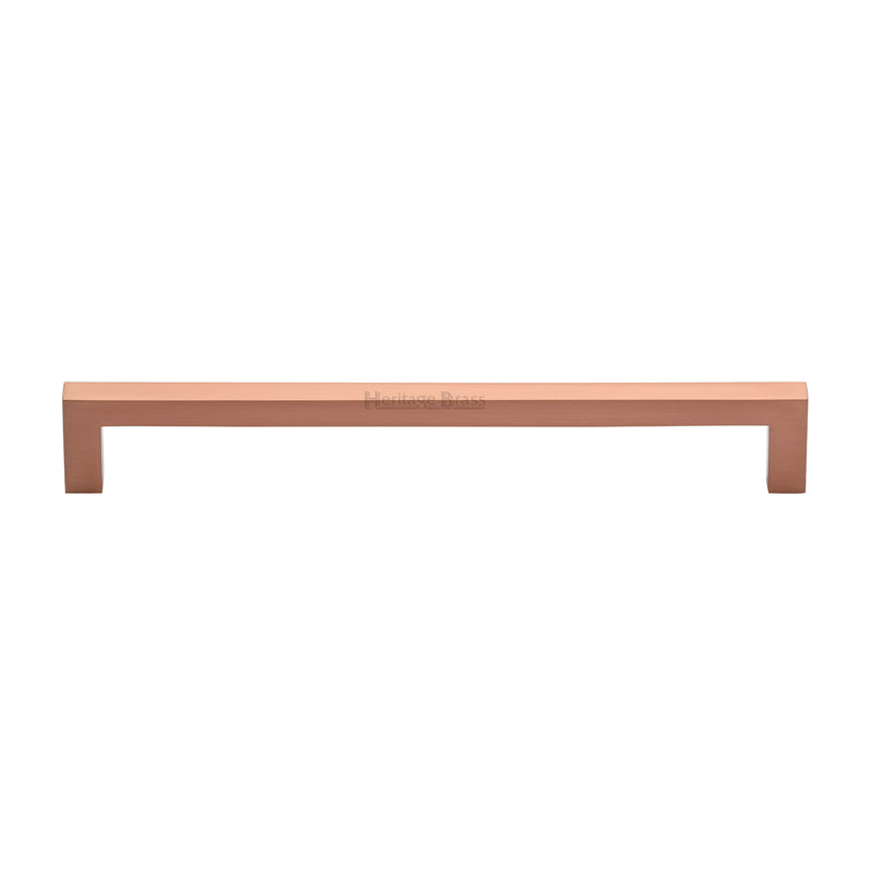 Heritage Brass Cabinet Pull City Design 192mm CTC Satin Rose Gold Finish - C0339 192-SRG - Choice Handles