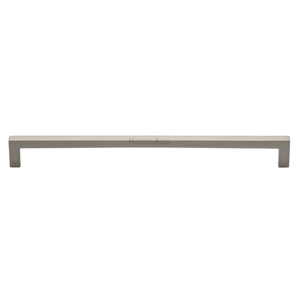 Heritage Brass Cabinet Pull City Design 256mm CTC Satin Nickel Finish - C0339 256-SN - Choice Handles