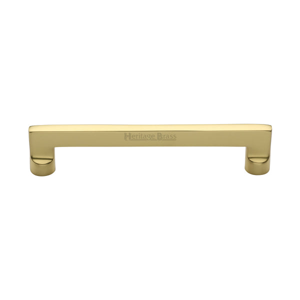 Heritage Brass Cabinet Pull Apollo Design 160mm CTC Polished Brass Finish - C0345 160-PB - Choice Handles