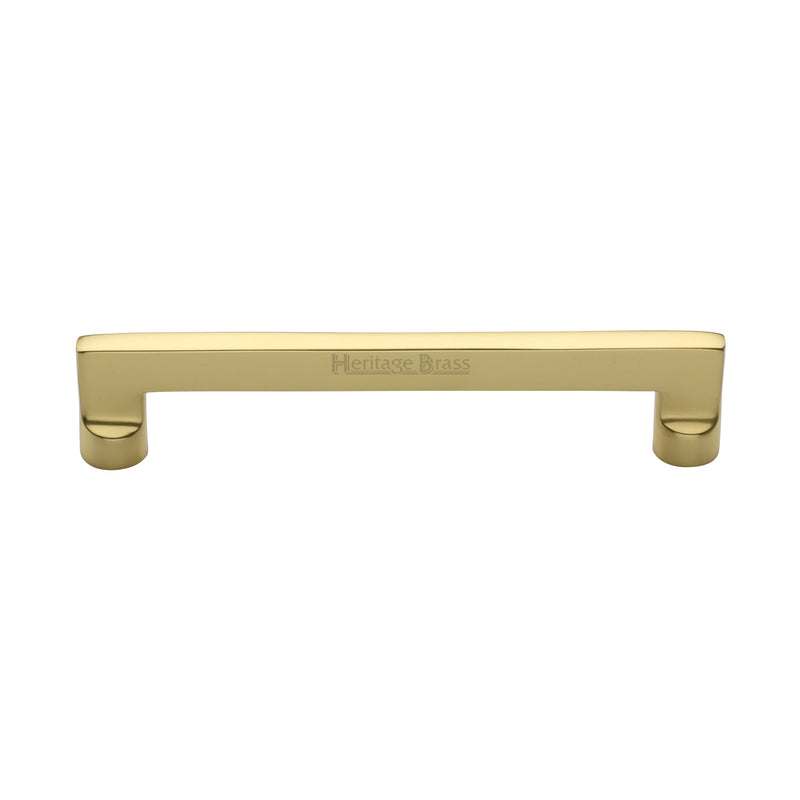 Heritage Brass Cabinet Pull Apollo Design 160mm CTC Polished Brass Finish - C0345 160-PB - Choice Handles