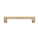Heritage Brass Cabinet Pull Apollo Design 160mm CTC Satin Brass Finish - C0345 160-SB - Choice Handles