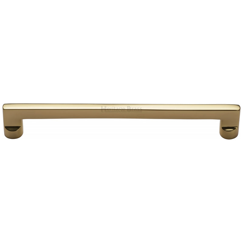 Heritage Brass Cabinet Pull Apollo Design 203mm Polished Brass finish - C0345 203-PB - Choice Handles