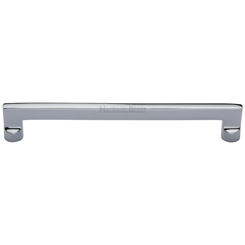 Heritage Brass Cabinet Pull Apollo Design 203mm Polished Chrome finish - C0345 203-PC - Choice Handles