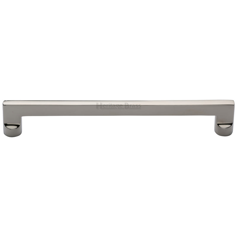 Heritage Brass Cabinet Pull Apollo Design 203mm CTC Polished Nickel Finish - C0345 203-PNF - Choice Handles